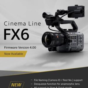 🇪🇺 *Telecamera full-frame FX6 Cinema Line 4K QFHD 120P (ILME-FX6V) € 4.850*